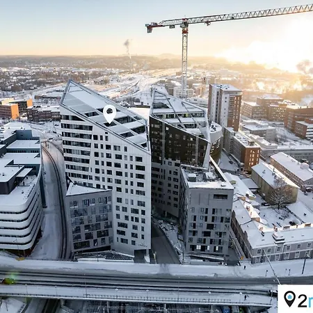2ndhomes Nokia Arena Sviitti #2 - Penthouse Apt With Amazing Views & Private Terrace Lägenhet