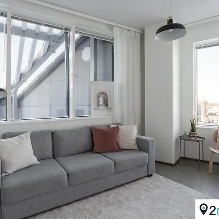 Lägenhet 2ndhomes Nokia Arena Sviitti #2 - Penthouse Apt With Amazing Views & Private Terrace Tammerfors